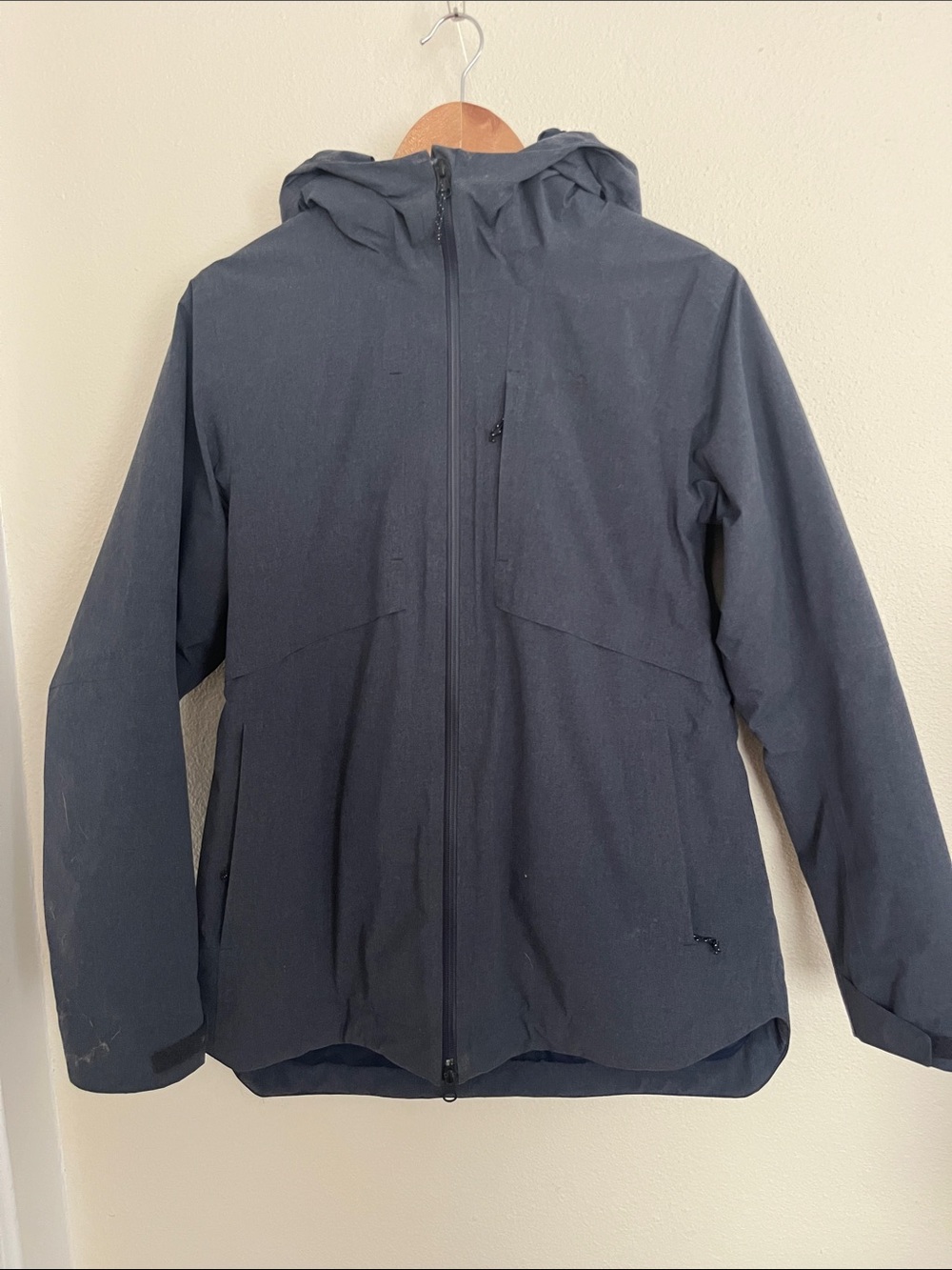 Women’s REI Hooded Waterproof Insulated Jacket - Dark Blue